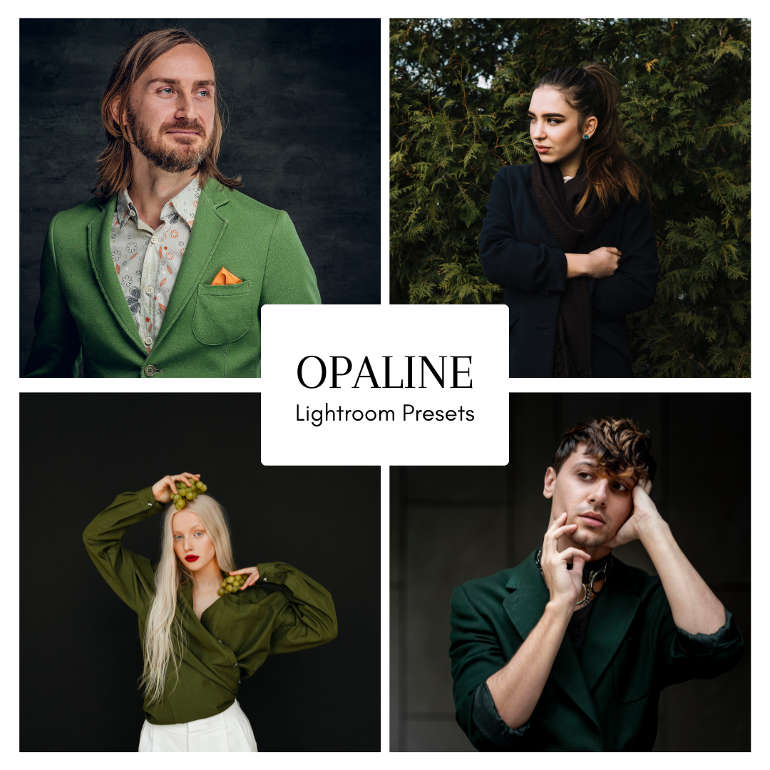 LR Preset: OPALINE — Deep Greens, Editorial Mood